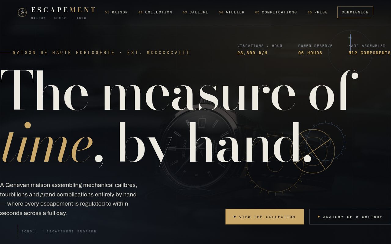 ESCAPEMENT