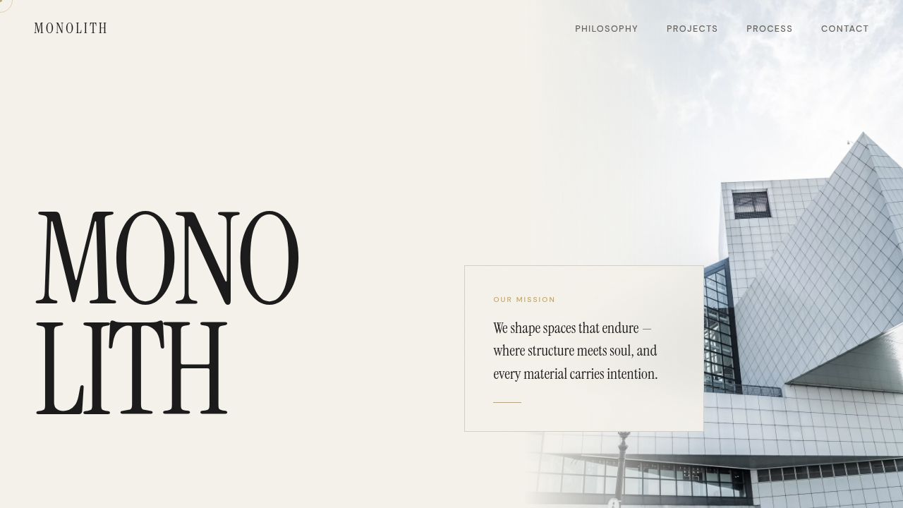 MONOLITH Studio