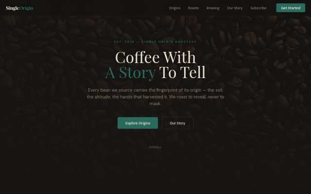 Single Origin Co.