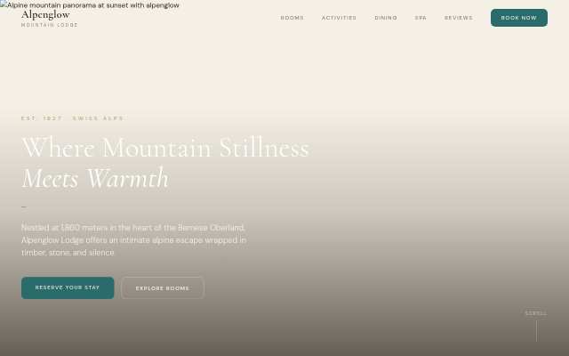 Alpenglow Lodge