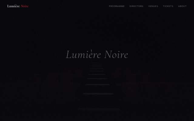Lumière Noire
