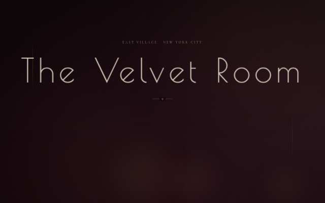 The Velvet Room