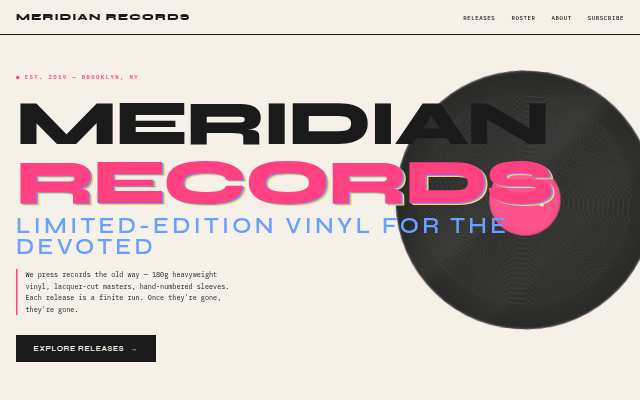 Meridian Records