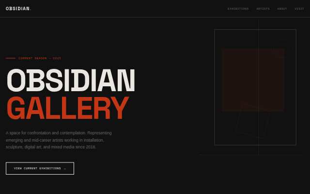 Obsidian Gallery